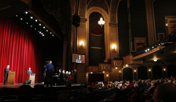 Iowa Governor's debate in Sioux City, iowa